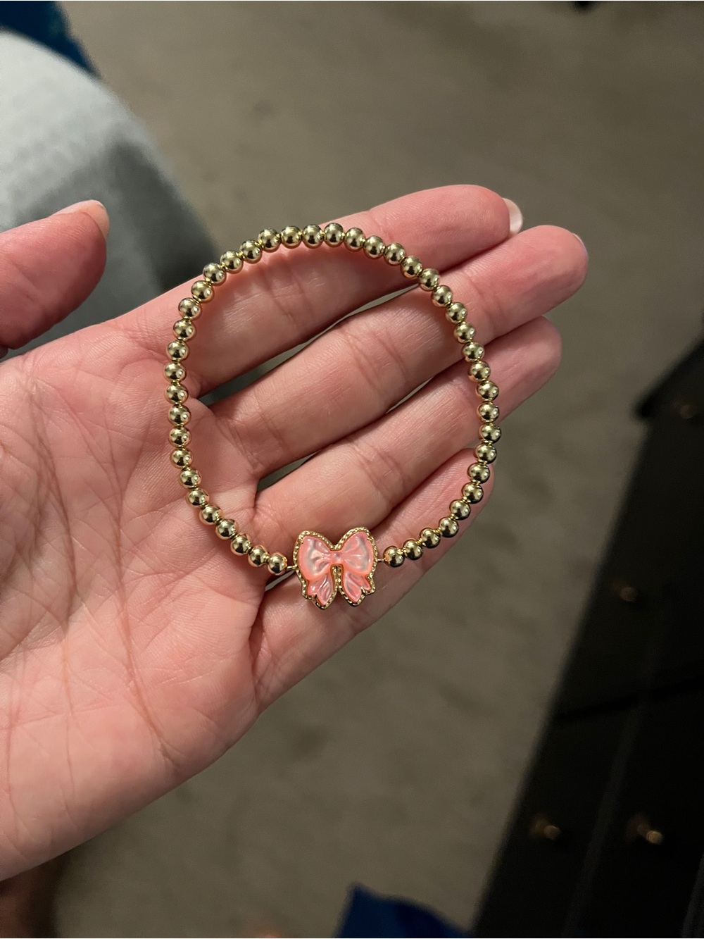 Kendra Scott Haley Bow Gold Stretch Bracelet